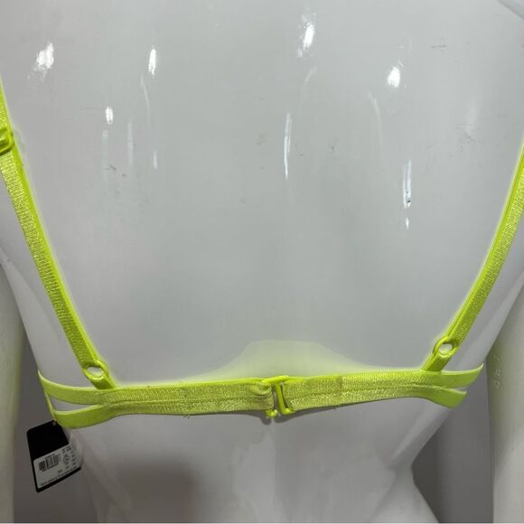 Victoria's Secret Lime Green Top/Delia's Abstract Print Bikini --‎ S & 34B - Picture 6 of 11